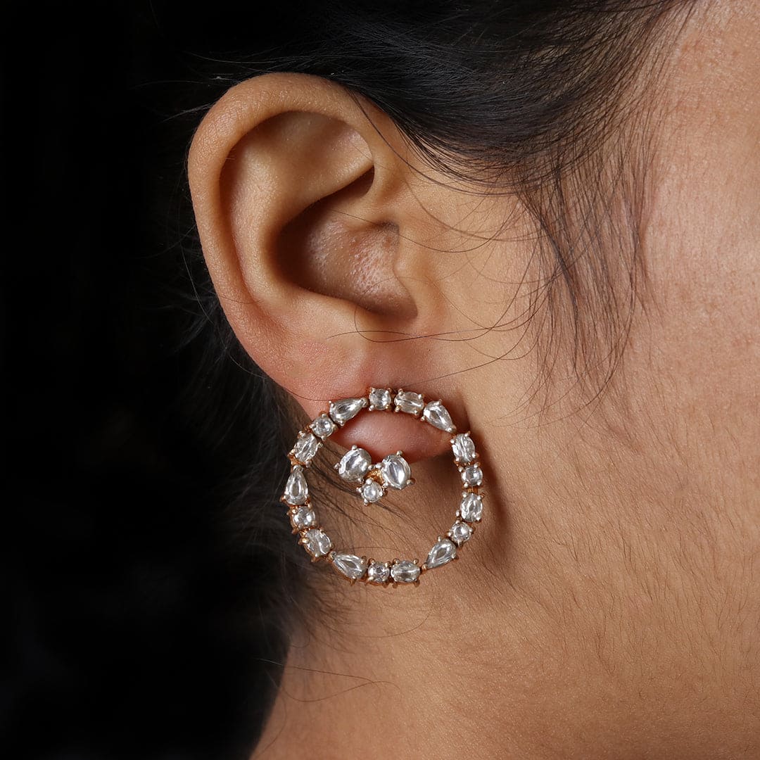 Elegant Moissanite Earrings-4