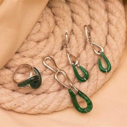 Linked Pendant Set-0